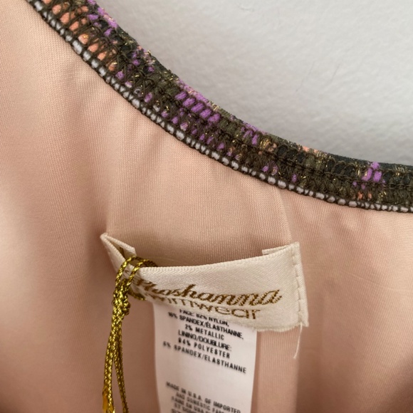 Shoshanna one piece shoulder tie swimsuit - Picture 5 of 6